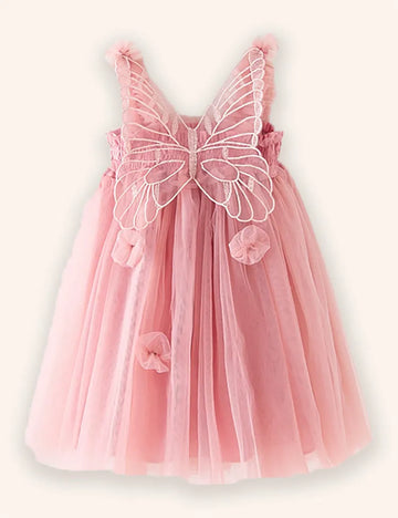 Rochie de tul 3d aripi